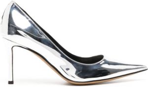 Alexandre Vauthier Pumps met puntige neus Zilver