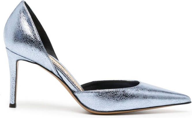 Alexandre Vauthier Raquel pumps met puntige neus Blauw