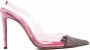 Alexandre Vauthier Slingback pumps verfraaid met stras Roze - Thumbnail 1