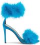 Alexandre Vauthier Veronica sandalen met veren Blauw - Thumbnail 1