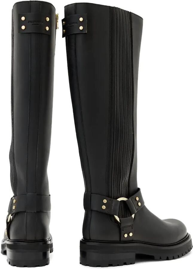 AllSaints 45 mm Maddie leren laarzen Zwart - Foto 2