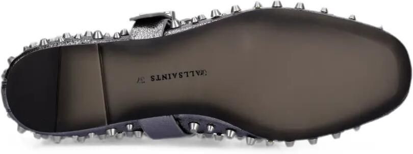 AllSaints Ballerina's met gespsluiting en studs Grijs - Foto 5