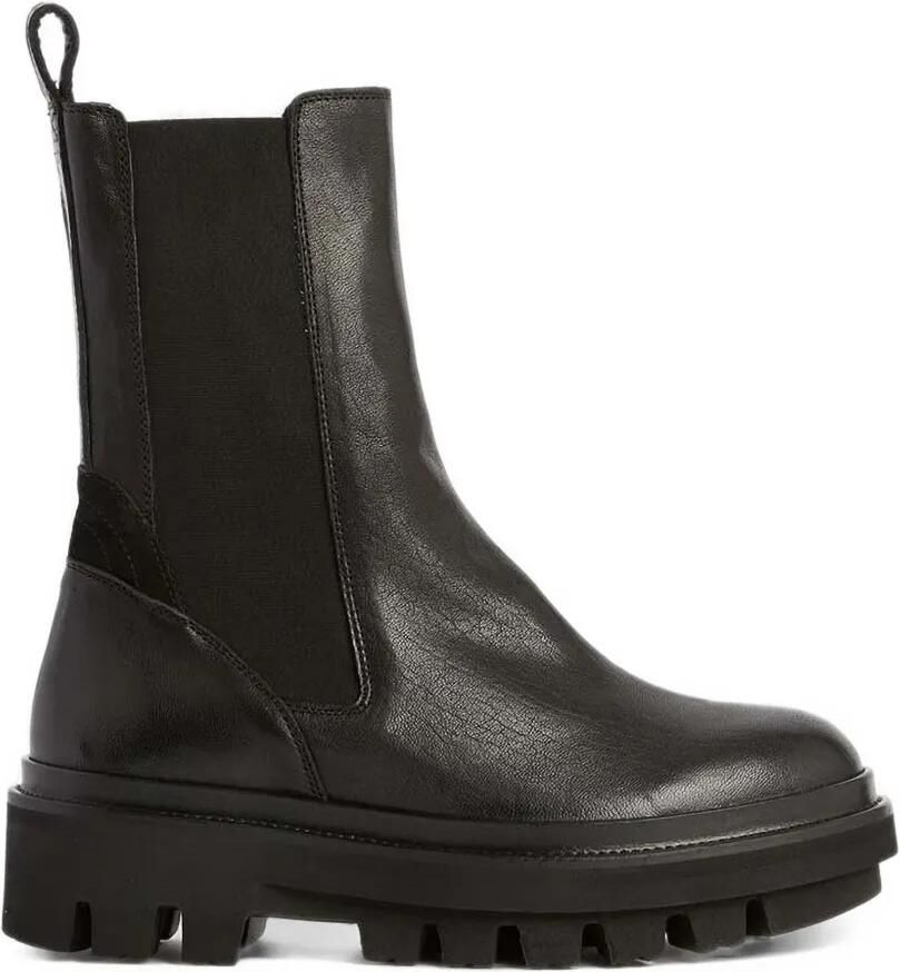 AllSaints Billie Chelsea-laarzen met chunky zool Zwart