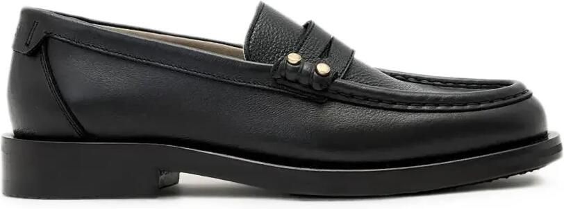 AllSaints Bloom penny loafers verfraaid met studs Zwart