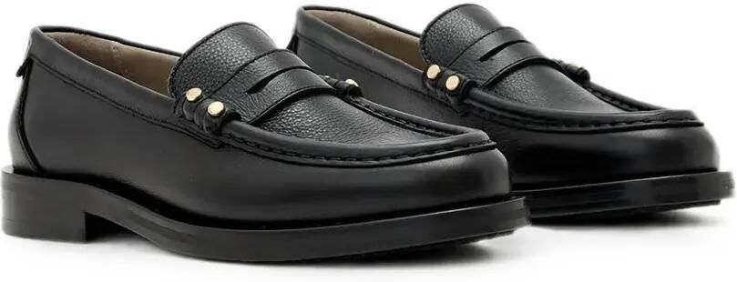 AllSaints Bloom penny loafers verfraaid met studs Zwart - Foto 4