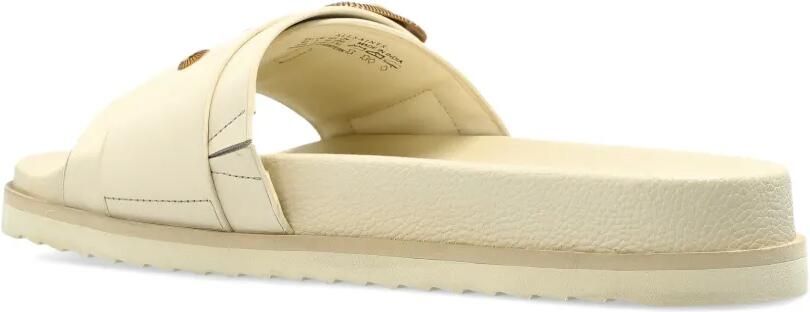AllSaints Ellie sandalen met gesp Wit - Foto 5