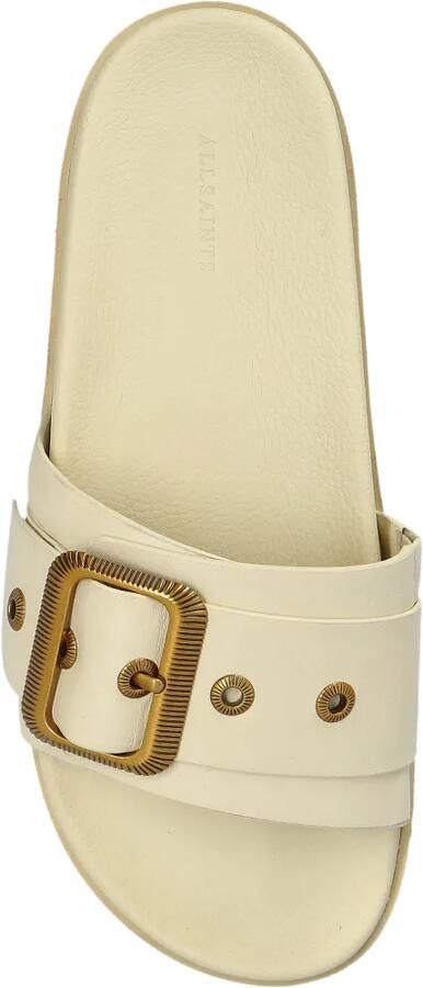 AllSaints Ellie sandalen met gesp Wit - Foto 3