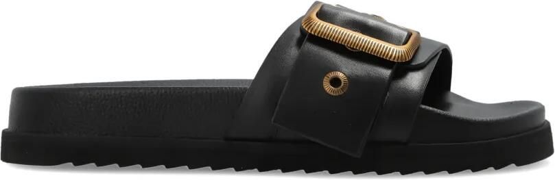 AllSaints Ellie sandalen met gesp Zwart