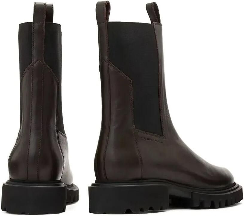 AllSaints Hallie laarzen met chunky zool Bruin - Foto 2