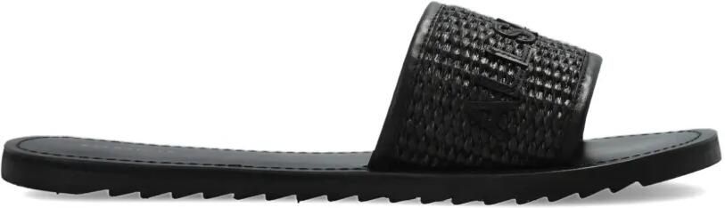 AllSaints Hoxton slippers Zwart