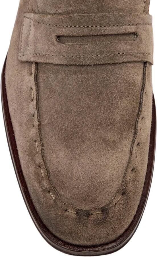 AllSaints Jules leren loafers Bruin - Foto 3