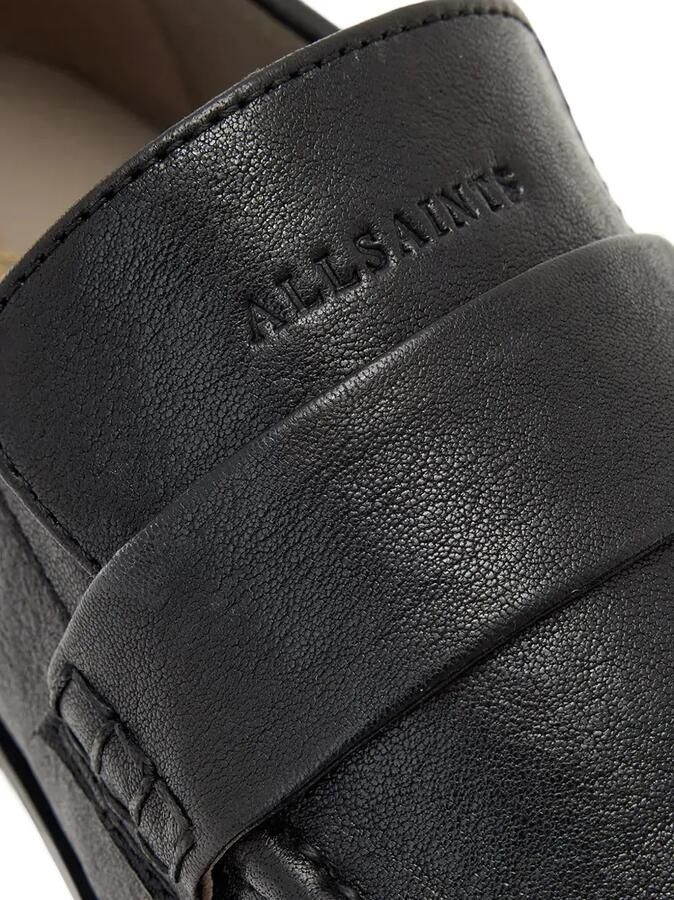 AllSaints Julie leather loafers Zwart - Foto 2