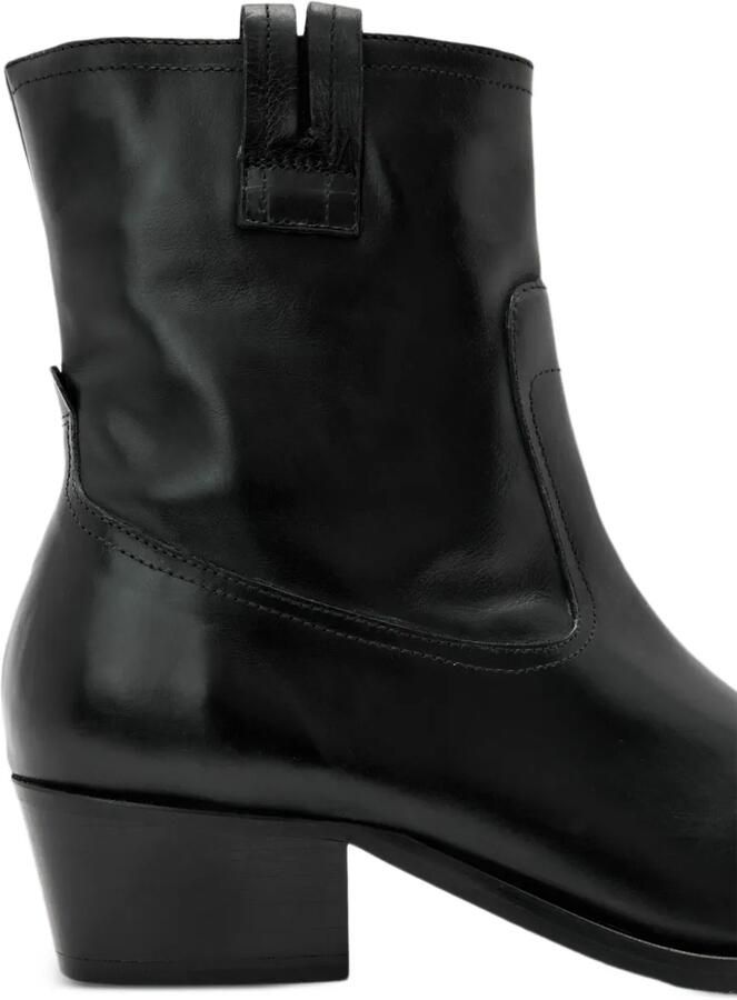 AllSaints Jura leren enkellaarzen Zwart - Foto 2