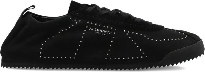 AllSaints Kenny sneakers met studs Zwart