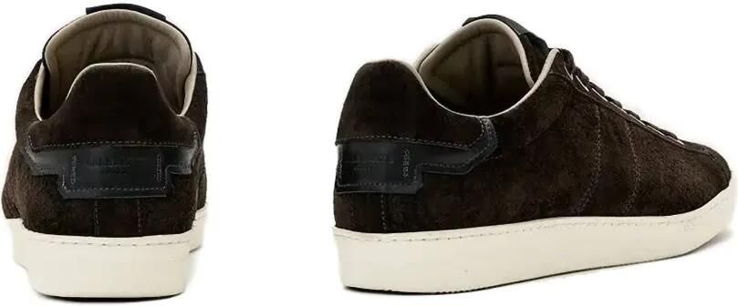 AllSaints Leon suède sneakers Bruin - Foto 5