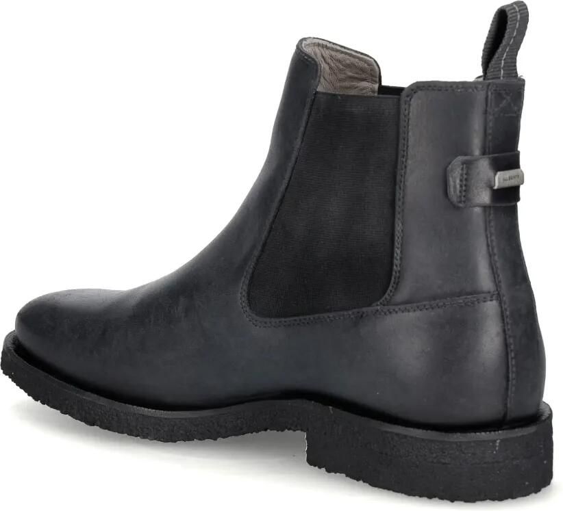 AllSaints Leren laarzen met elastische zijkant Zwart - Foto 2