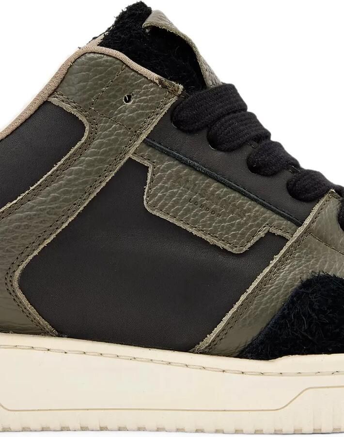 AllSaints Leren low-top sneakers met vlakken Zwart - Foto 2