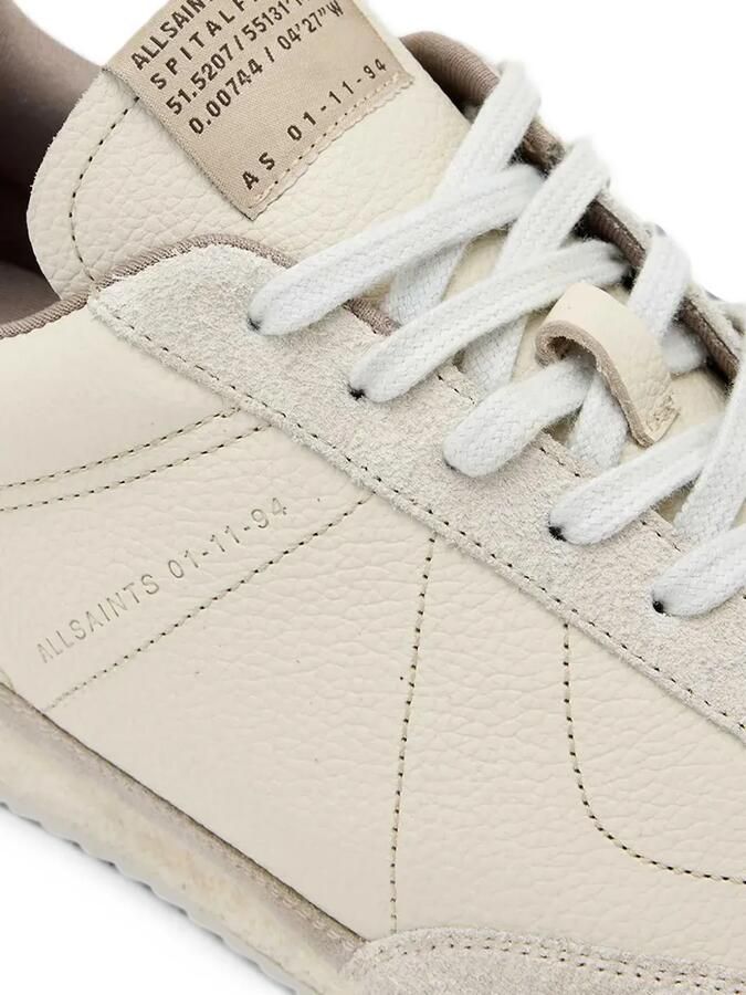 AllSaints Leren sneakers met vlakken Beige - Foto 2