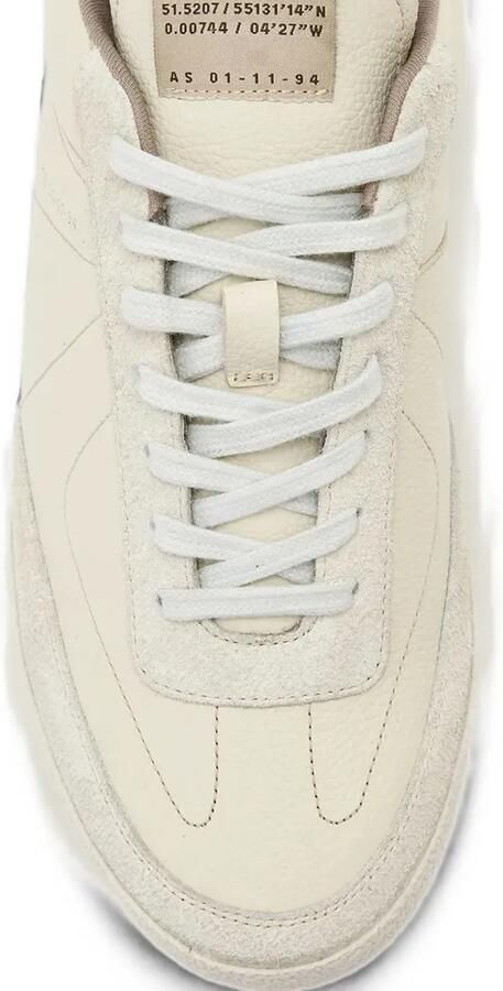 AllSaints Leren sneakers met vlakken Beige - Foto 3