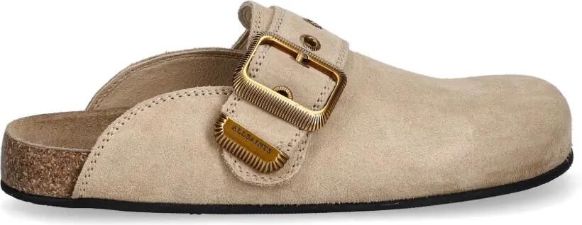 AllSaints Muiltjes met gesp Beige