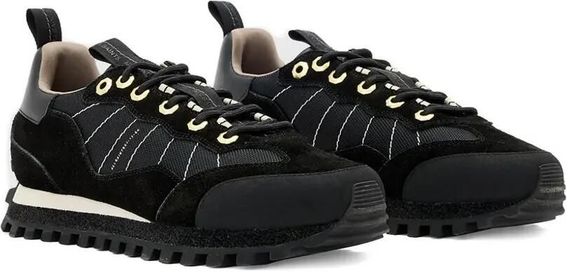 AllSaints Nevis sneakers met vetersluiting Zwart - Foto 4
