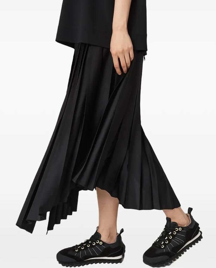 AllSaints Nevis sneakers met vetersluiting Zwart - Foto 2
