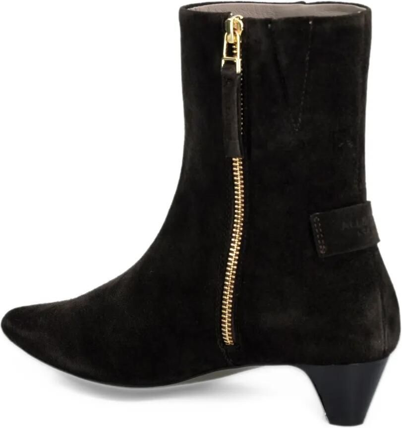 AllSaints Piper pointed-toe suede ankle boots Zwart - Foto 2
