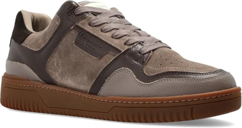 AllSaints Regan Plus sneakers met vlakken Beige - Foto 4