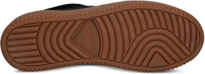 AllSaints Regan sneakers met logo-print en vlakken Zwart - Foto 5