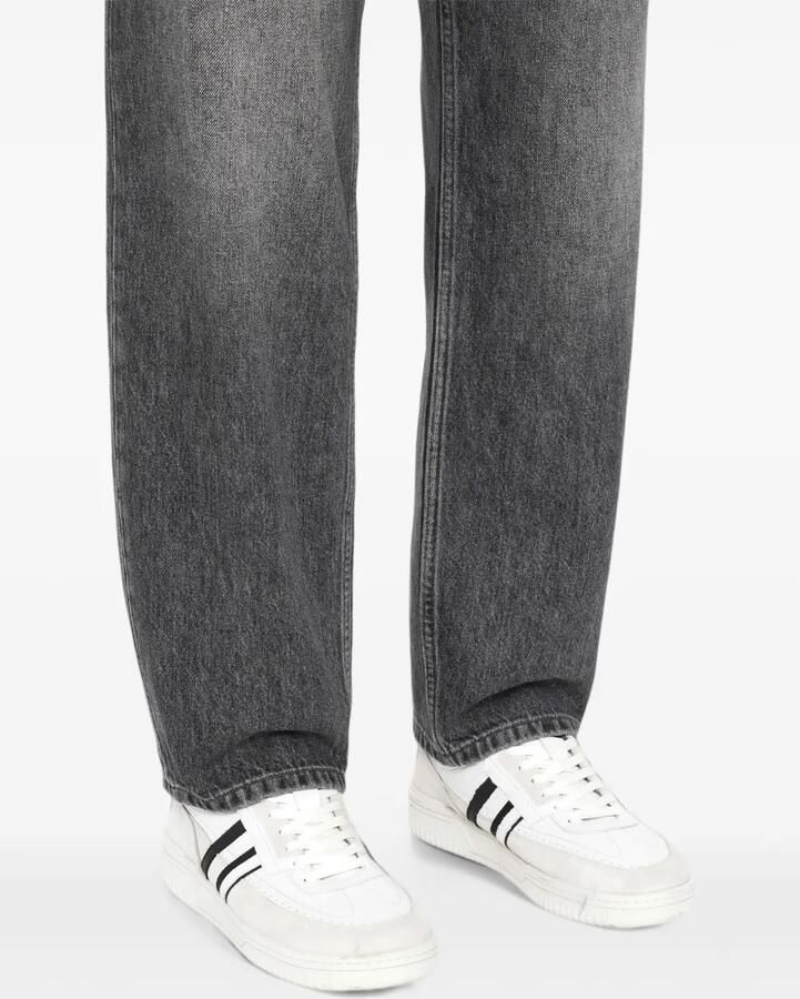 AllSaints Regan low-top sneakers met streep Wit - Foto 2