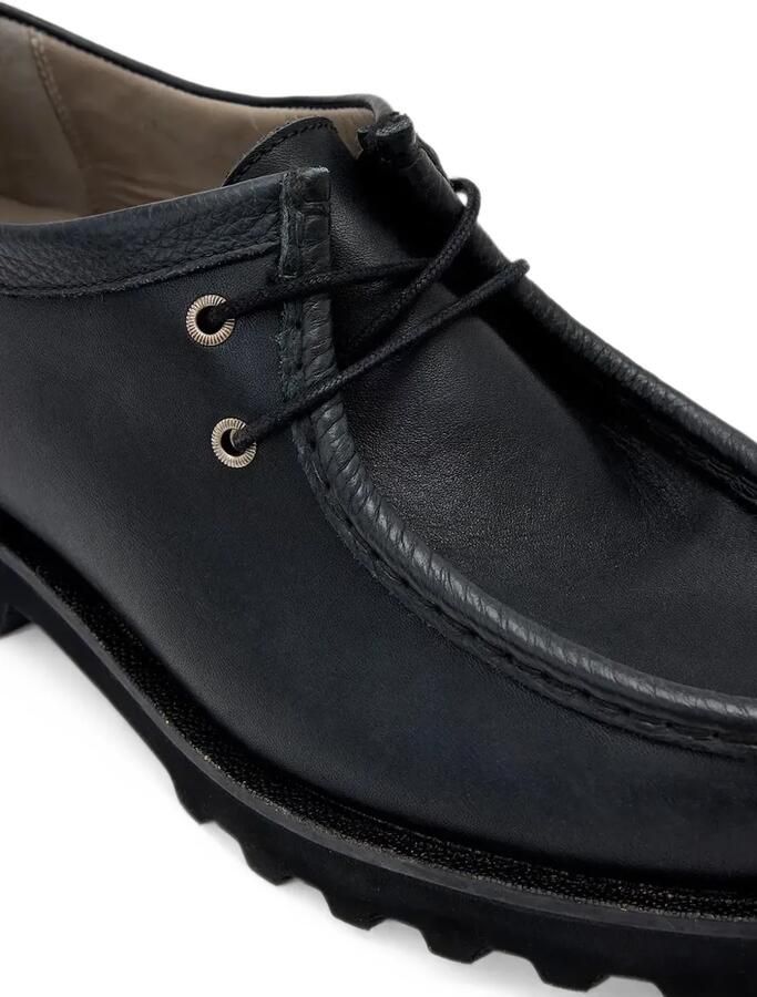 AllSaints Skiff Apron leren desert boots Zwart - Foto 2