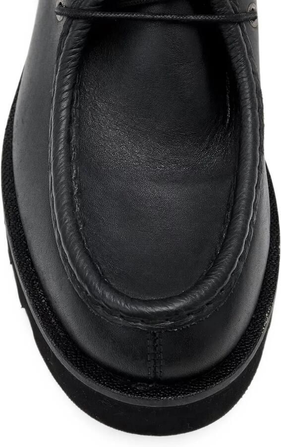AllSaints Skiff Apron leren desert boots Zwart - Foto 3