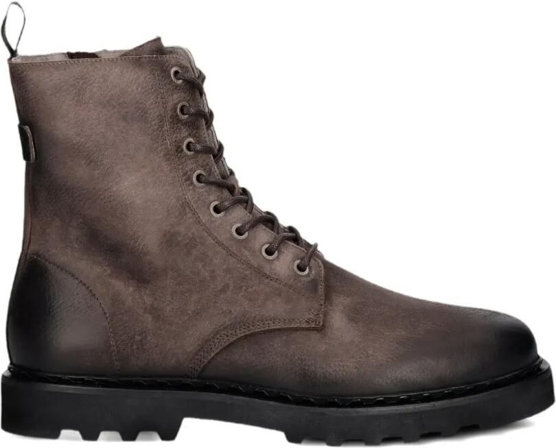 AllSaints Skiff leren veterlaarzen Bruin