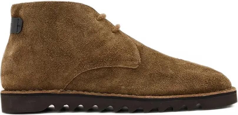 AllSaints Slix Chukka suede boots Bruin