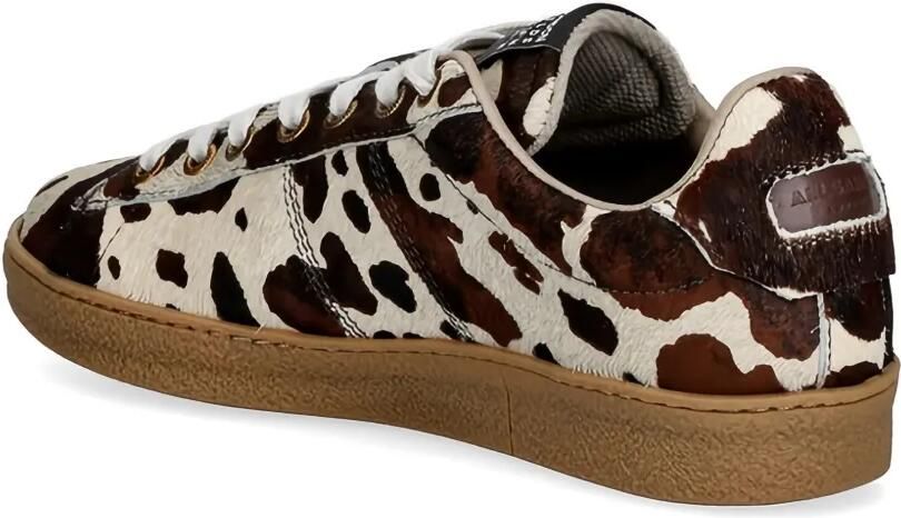 AllSaints Sneakers met koeienhuid print Beige - Foto 3