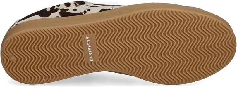 AllSaints Sneakers met koeienhuid print Beige - Foto 5