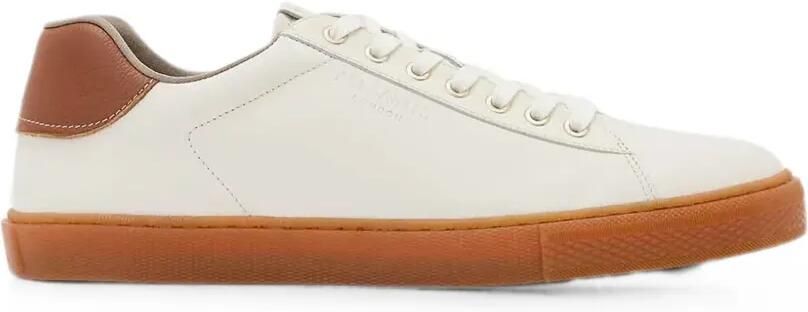 AllSaints Sneakers met logo-reliëf en gum zool Wit