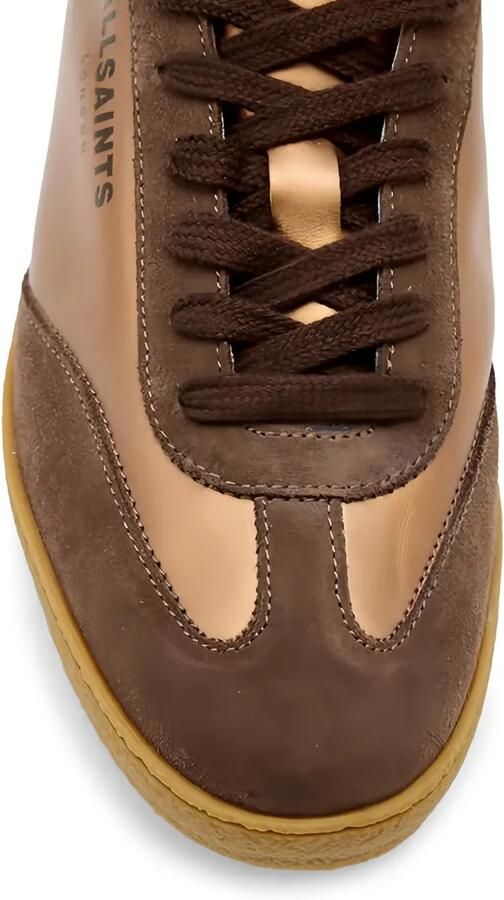 AllSaints Sneakers met suède vlakken Oranje - Foto 2