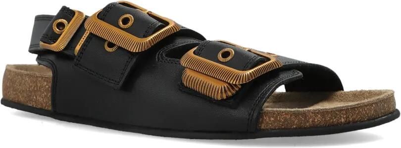 AllSaints Staffa leren sandalen Zwart - Foto 4