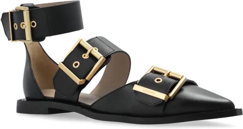 AllSaints Suttons ballerina's Zwart - Foto 4
