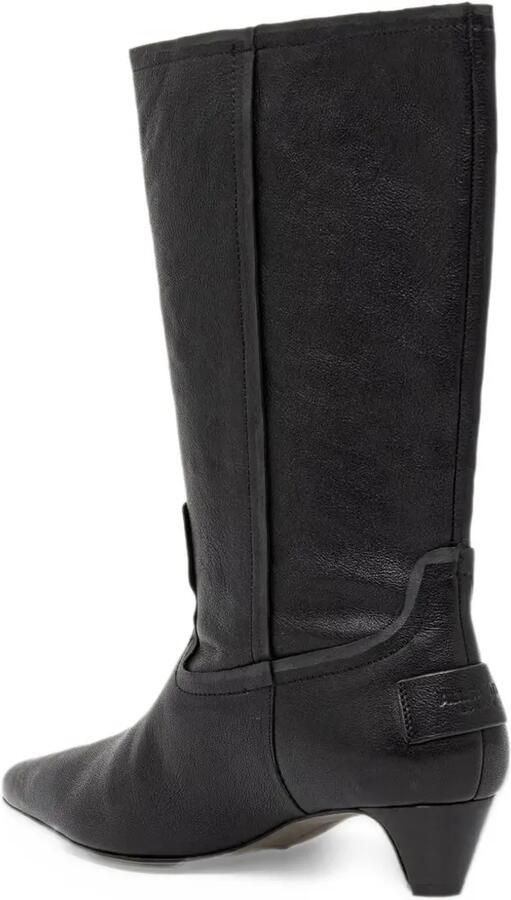 AllSaints Veda pointed-toe kitten-heel boots Zwart - Foto 3