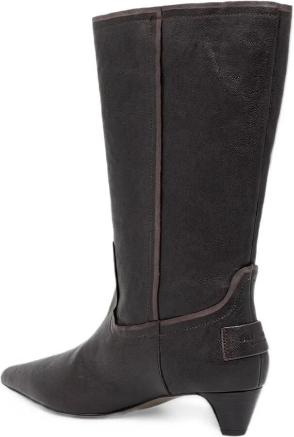AllSaints Veda pointed-toe leather boots Bruin - Foto 2