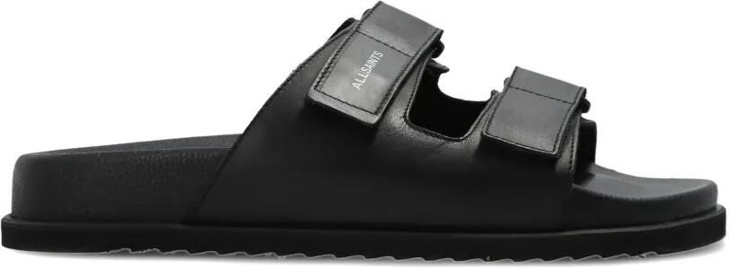 AllSaints Vex sandalen met klittenband Zwart