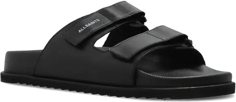 AllSaints Vex sandalen met klittenband Zwart - Foto 3