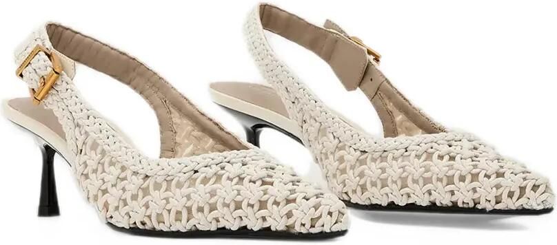 AllSaints Violet slingback pointed-toe heels Beige - Foto 2