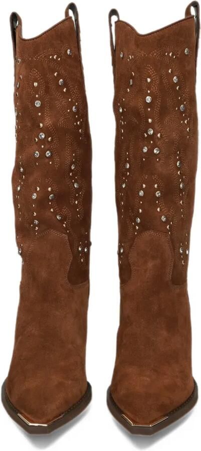 ALMA EN PENA crystal-embellished cowboy boots Bruin - Foto 3