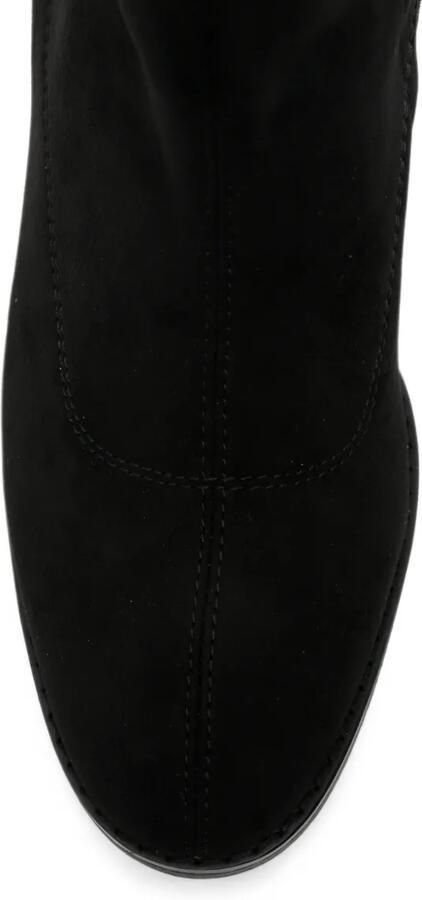 ALMA EN PENA metallic-trimmed ankle boots Zwart - Foto 4