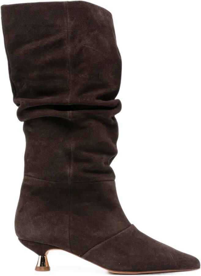 ALMA EN PENA slouchy pointed-toe boots Bruin