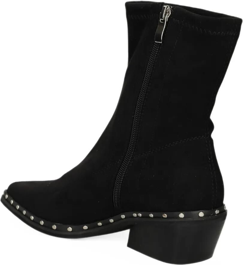 ALMA EN PENA stud-embellished pointed-toe ankle boots Zwart - Foto 2