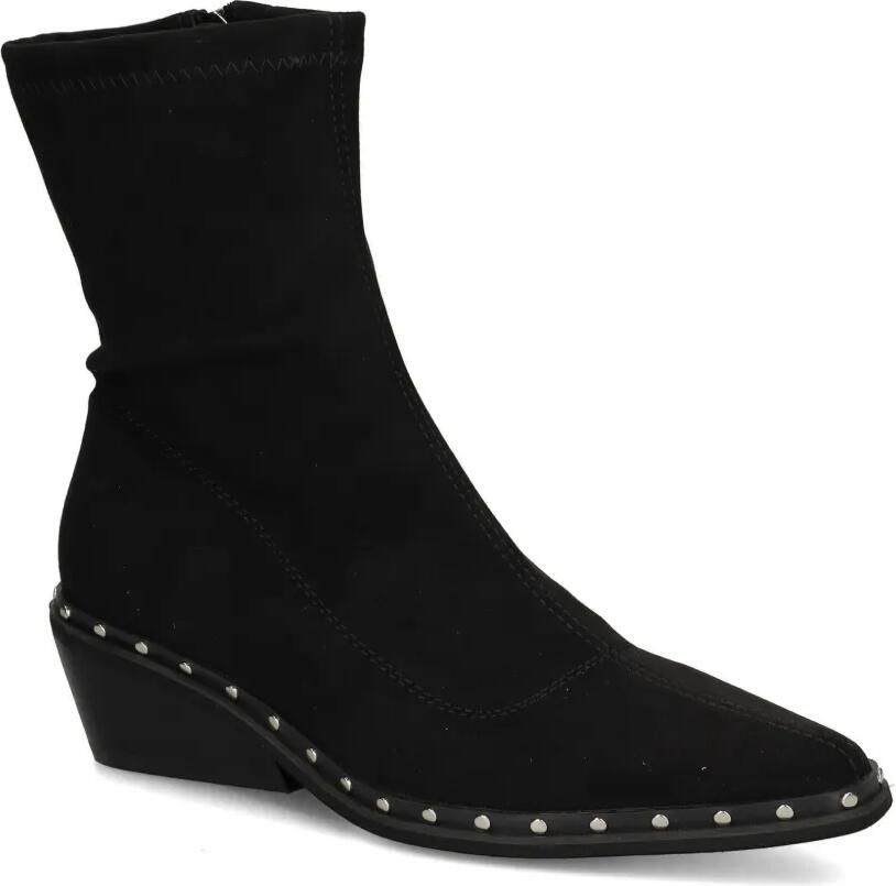 ALMA EN PENA stud-embellished pointed-toe ankle boots Zwart